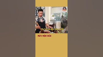 LÀM MỨT MẬN DẺO | Cùng Cháu Vào Bếp