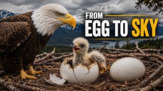 From Two Eggs to a Sky Hunter | Bald Eagle's Incredible 180-Day Journey