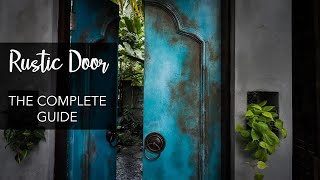 How to make a door look OLD & RUSTIC | Painting Tutorial