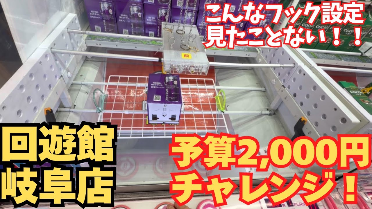 1.19撮影|回遊館岐阜店|2000円でどれだけとれる？？リアルな検証