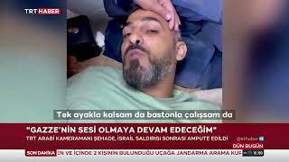 Trt Ekipleri Gazzede Vicdanın Sesi Oldu