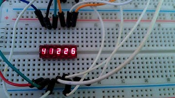 Hewlett-Packard 5082-7415 LED Display demonstration