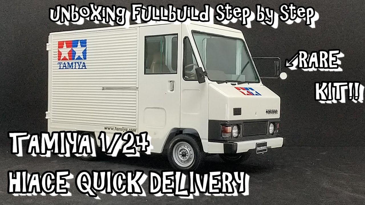 1/24 トヨタ　ハイエース　クイックデリバリー　ジオラマ　完成品　ケース付 1/24 トヨタ ハイエース クイックデリバリー ジオラマ 完成品