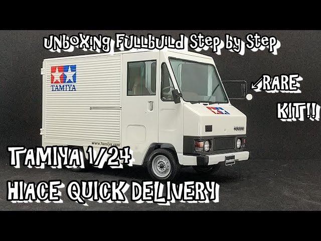 1/24 トヨタ　ハイエース　クイックデリバリー　ジオラマ　完成品　ケース付 1/24 トヨタ ハイエース クイックデリバリー ジオラマ 完成品