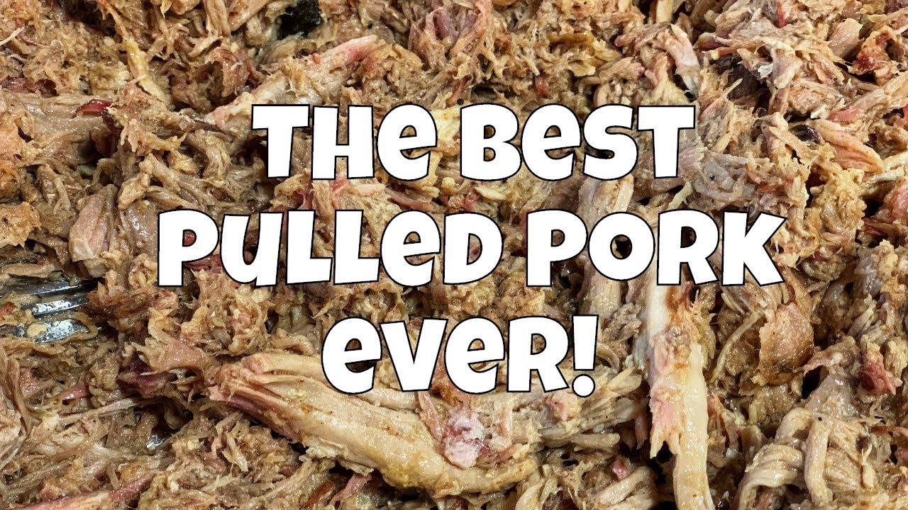 EPIC Pulled Pork with the Slow N' Sear er Kettle Pork Butt BBQ