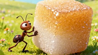 Datos The Brave Little Ant and the Giant Sugar Grain | Inspiring Kids Story on Courage & Perseverance Noticias