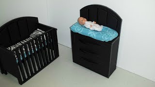 How to make a Doll Baby Changing Table with 3 drawers. Enjoy! Subscribe for 5 New Videos Every Week!!!! 1 New Video Monday - 