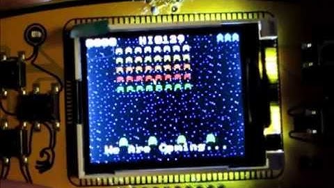 Retro Invaders - Space Invaders Clone for the Retro MBuino Console