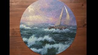 Jigsaw Puzzle # 606 - Perseverance (750 Piece) Ceaco By  Thomas Kinkade 2002 