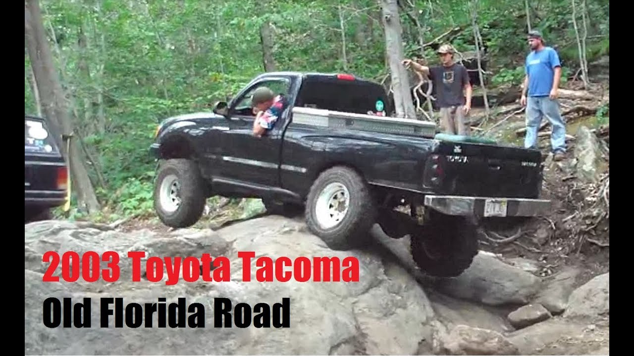 Toyota Tacoma takes on Old Florida Road Massachusetts