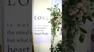 Dekorasi Pernikahan Putih by @putranaaf dekorasi #nikah #dekorasi #hijab #tiktok