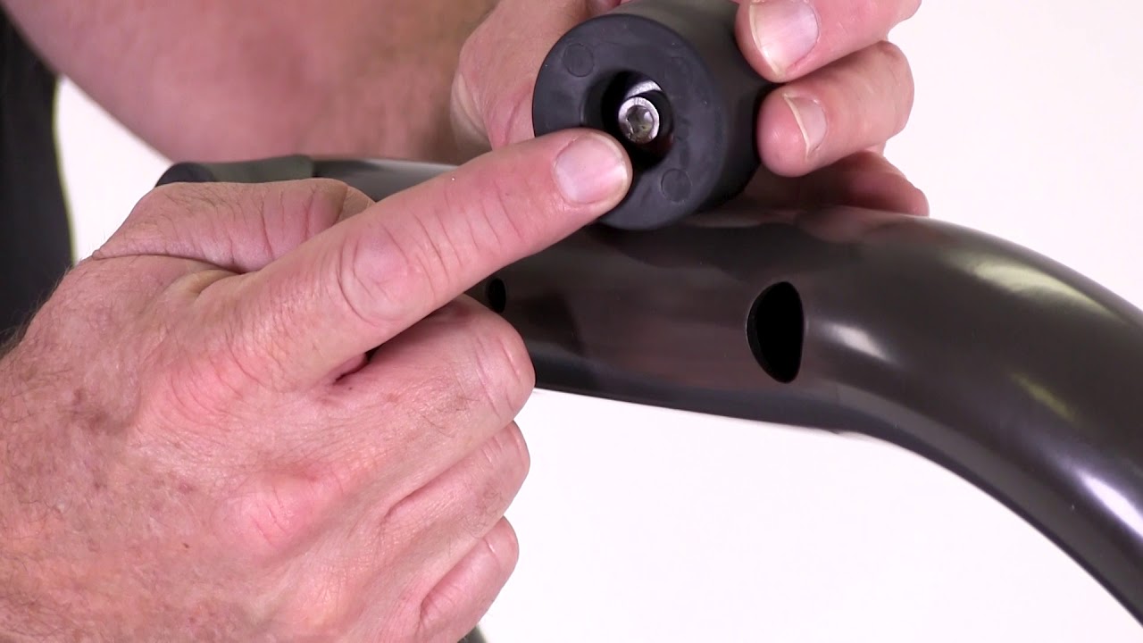 ELEY Model 1043 Hose Reel Cart Reattaching rubber foot to front