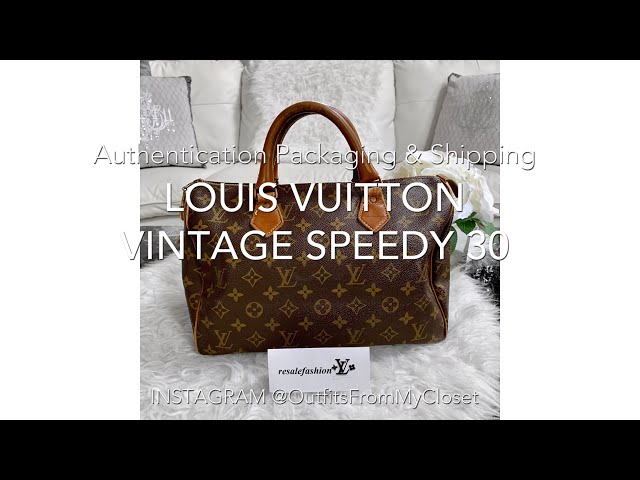 Louis Vuitton Speedy  30 – eightonethree.