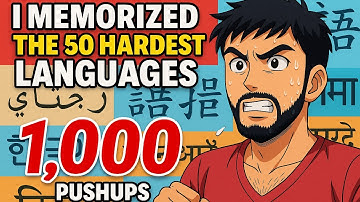 Memorizing the World’s Most Difficult Languages… 1,000 Pushups Each Wrong 💪