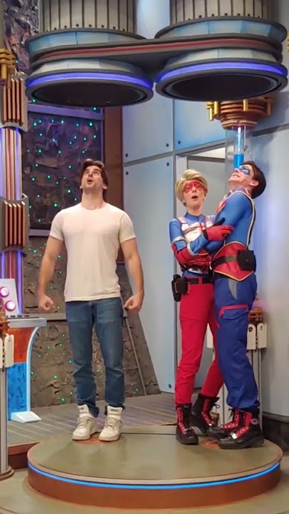 up the tube Henry Danger #henrydanger #captainman #kiddanger #dangerforce @Cooperbarneschannel