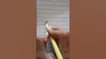 How to write #Hamza# Cursive Handwriting #by Abdullah Arif#