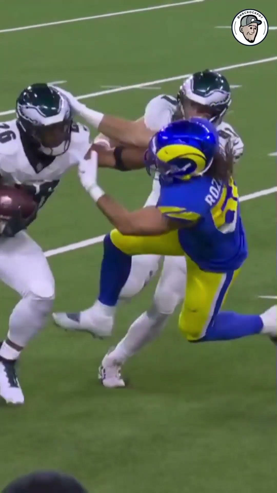 Saquon Barkley vs Rams' LBs, RD. 2 FIGHT!! ?? Eagles vs Rams Divisional Round Preview I Top Matchups