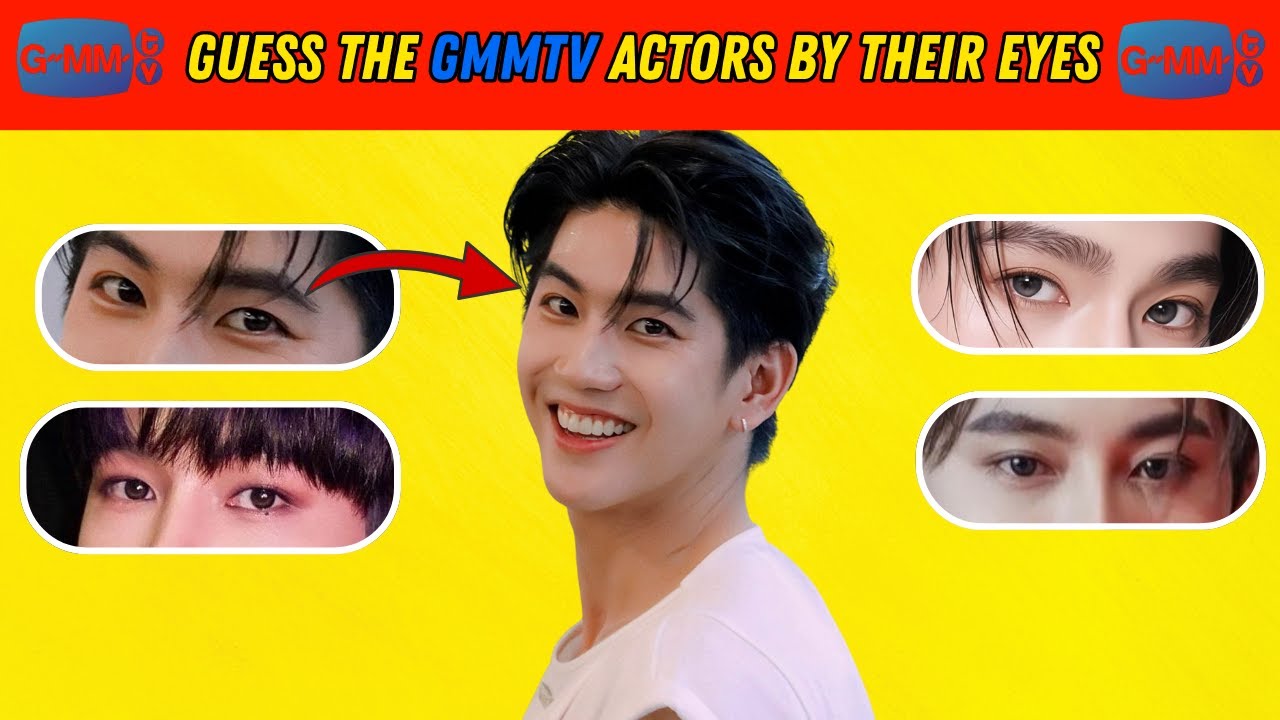 👁️ Guess The Thai Actors by Their Eyes | Thai BL Actors Quiz 2025 😍