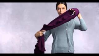 How To Tie A Fall Scarf Hacking Knot | Brooks Brothers