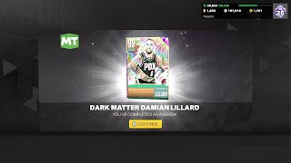 NBA 2K23 MyTEAM Holo Dark Matter Damian Lillard Agendas