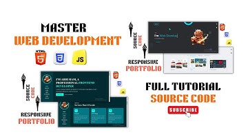 Master Frontend Web Development With 2 Real World Portfolios Using Html CSS JS Full Tutorial