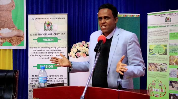 HOTUBA YA MHE. HUSEIN BASHE NAIBU WAZIRI KILIMO  ALIPOKUTANA NA WAFANYABIASHARA WA MAZAO YA NAFAKA