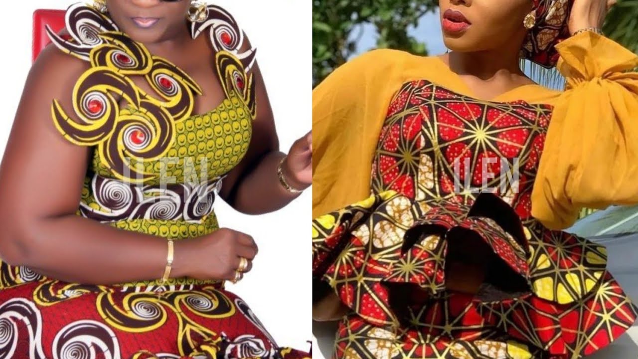 Ankara Styles 2022 Traditional Dresses Design For Ladies Lace Styles