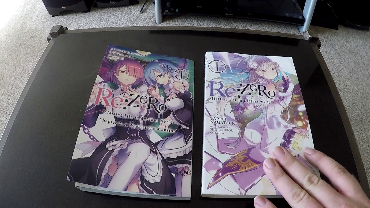 ReZero Manga Light review! Which is for what!? -