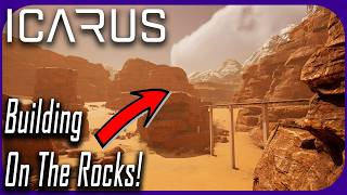 Building My Base on the Rocks! | Icarus - First Playthrough screenshot 1