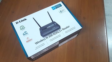 D Link Wireless N300 ADSL2+ Router Unboxing & Overview (Hindi) |TechNani
