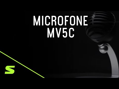 Microfone para Home Office Shure MV5C