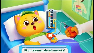 Rumah Sakit Peduli Bayi Panda | Baby Bus Game Bahasa Indonesia screenshot 4