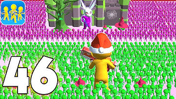 Gun Clash 3D:  Gameplay iOS, Android Walkthrough Part 46 - Level 501-510