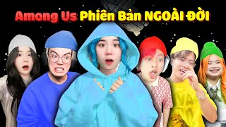 Mèo Simmy Và Hero Team Chơi Among US Phiên Bản NGOÀI ĐỜI !!