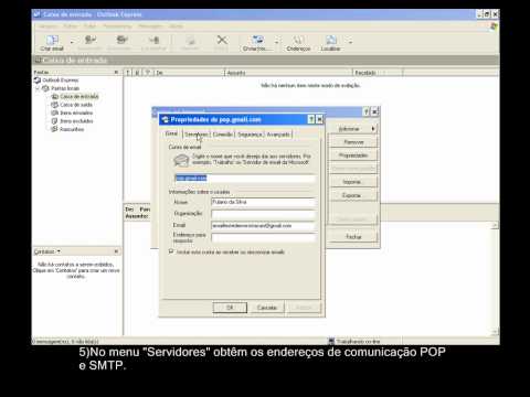 Gfaz - Verificar configurações das Portas POP3 e SMTP no Outlook Express - Vídeo 36.mp4