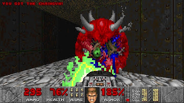 Doom 2: Hell on Earth (Ultra-Violence Plus 100%) - Map 17: Tenements