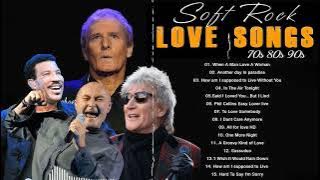 Michael Bolton, Phil Collins, Rod Stewart, Chicago, Bee Gees-Best Soft Rock 70s 80s 90s
