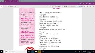 8 th English UNIT 2  2 1 TRY AGAIN