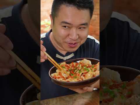 Da Zhuang Eats Mustard Dumplings| Eating Spicy Food And Funny Pranks |Funny Mukbang