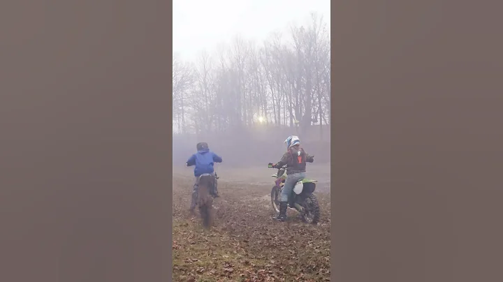 Yz250 vs kx 125 Dragrace