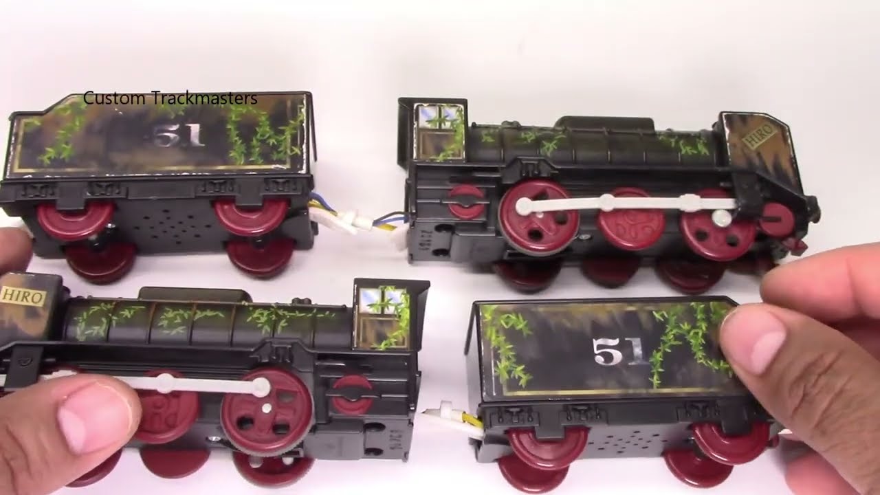 Thomas Trackmaster Flip Face Talking Hiro Part 2 - YouTube