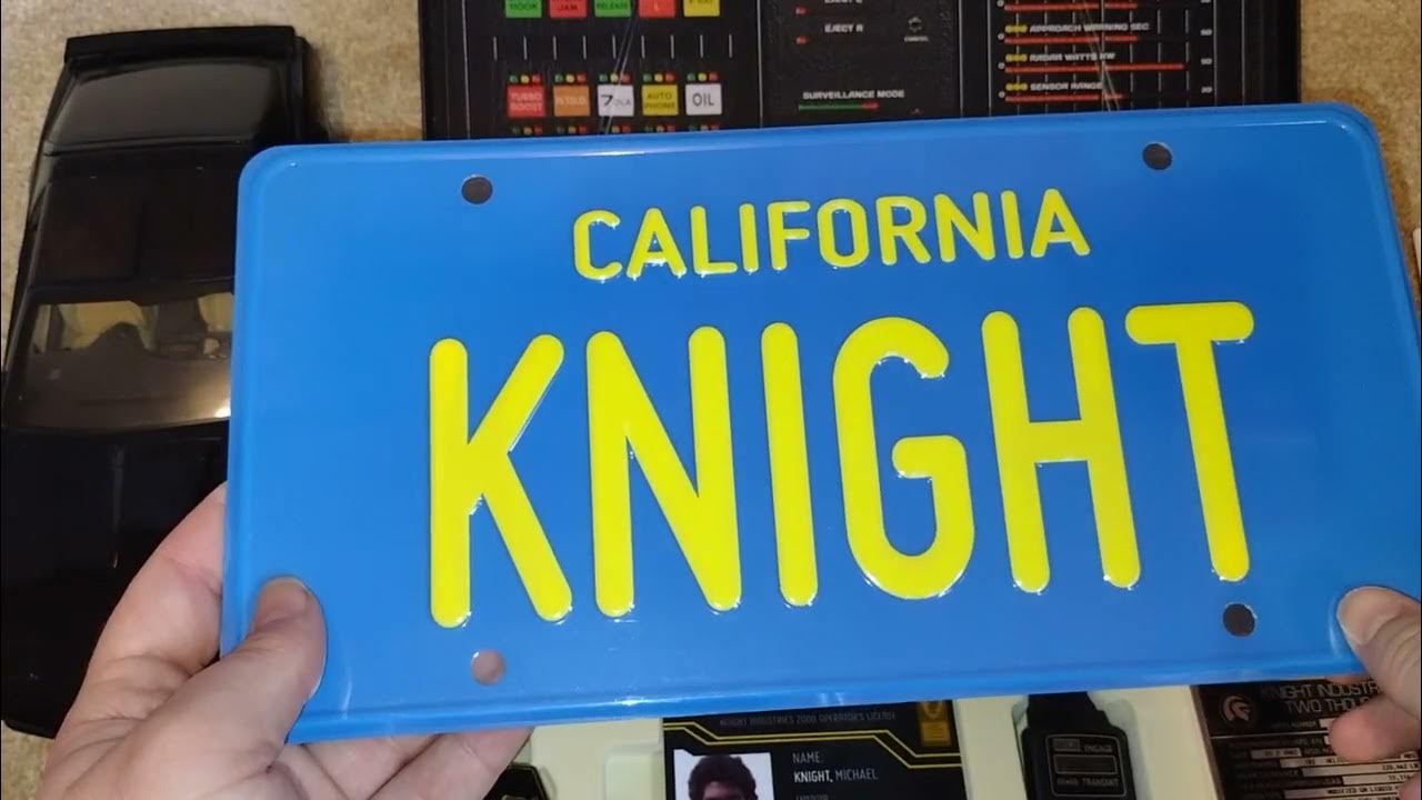 Knight Rider FLAG Agent Kit by Doctor Collector unboxing michaelknight