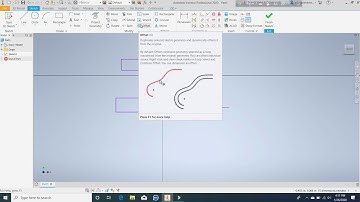 Autodesk Inventor 2D and 3D Offset,Scale,Stretch,Dimension, basic works knowledge 2020 Tutorial