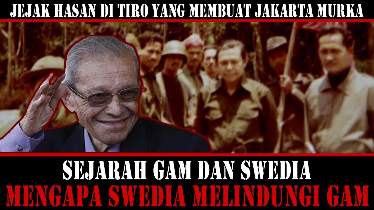 Mengapa Hasan Di Tiro Lari Ke Swedia⁉️GAM Dikendalikan Dari Luar Negeri
