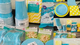 Rubber Ducky Themed Baby shower on a Budget. Walmart Haul !!