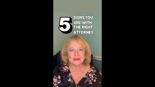 5 SIGNS YOU ARE WITH THE RIGHT ATTORNEY. by Laura D. Heard Law Firm Inc 43 views 2 weeks ago 1 minute, 45 seconds