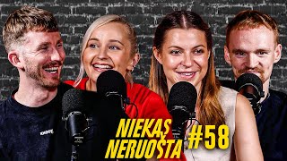 NIEKAS NERUOŠTA #58 su Rūta Loop: Eurovizija, komikų beefai ir Vitos išpažintis dėl panų podkasto