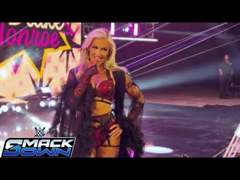 Black Monroe Debut WWE SmackDown 2026 Highlights 