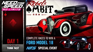 Day 1 (Think Fast) Ford Model 18 | NFS No Limits