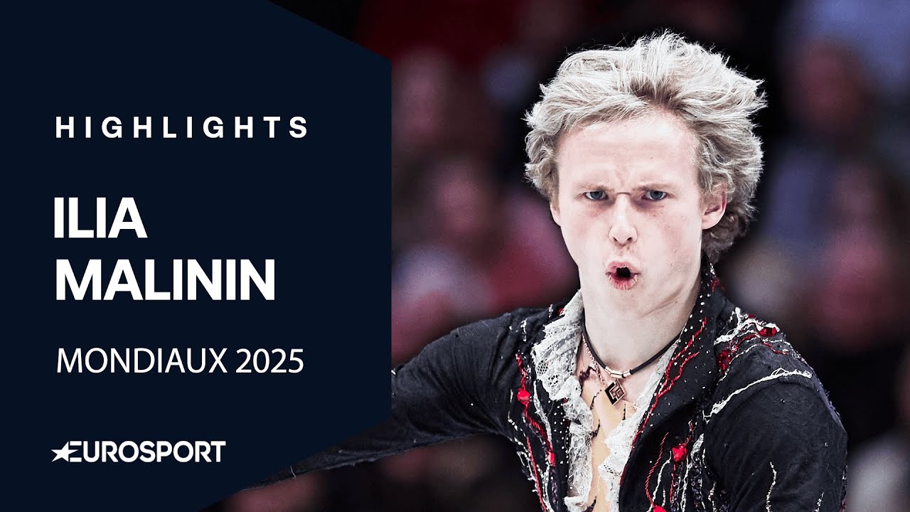 MONDIAUX DE PATINAGE - Sur une autre planète, Ilia Malinin EXTRAORDINAIRE champion du monde